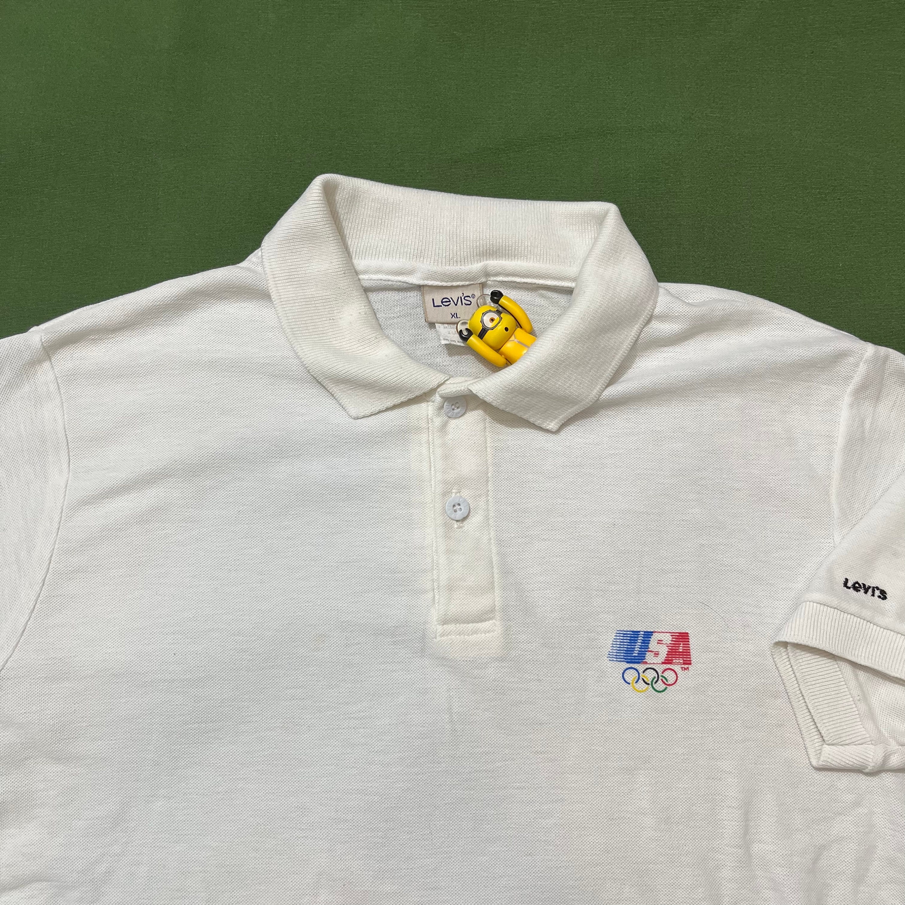 Vintage 80s 1984 Levi's Summer Olympics Polo Shirt XL - Etsy