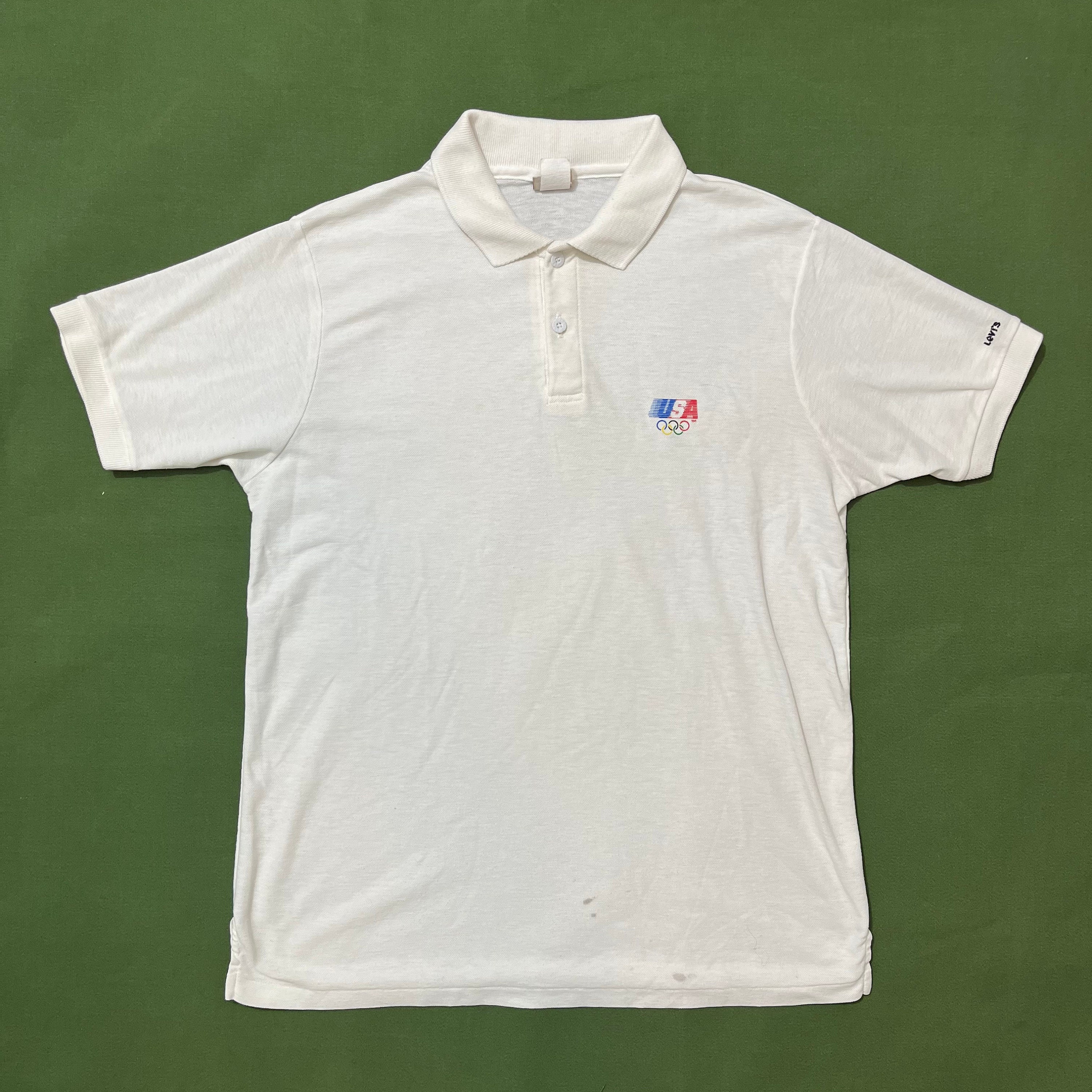 Vintage 80s 1984 Levi's Summer Olympics Polo Shirt XL - Etsy