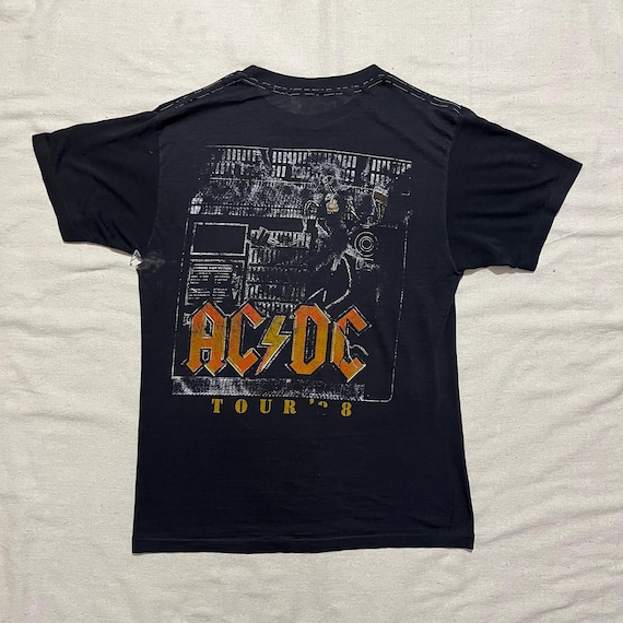 Vintage 1988 ACDC Blow up Your Video Tour Graphic T-shirt - Etsy