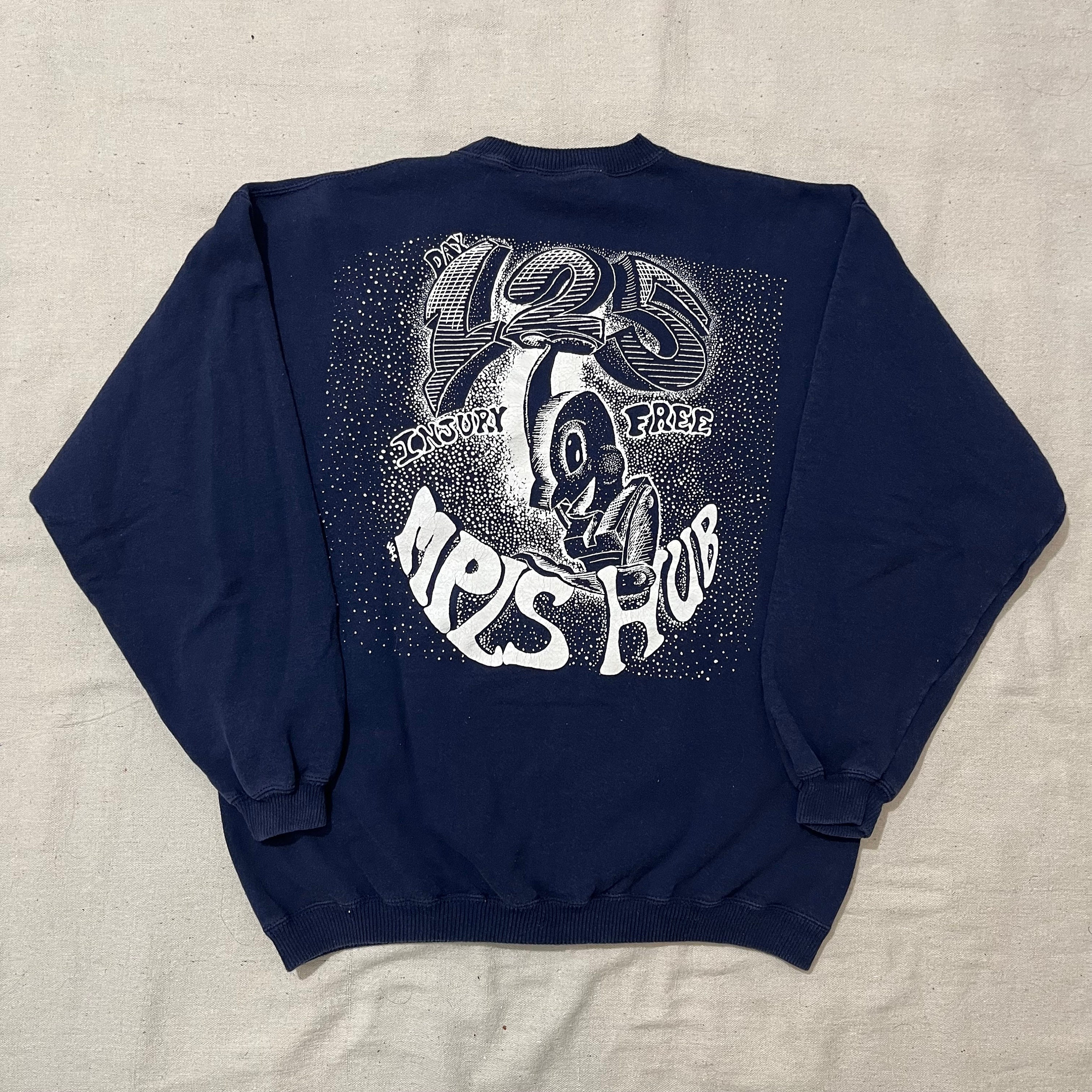 トップス GAME CRASH VINTAGE CREWNECK / YEL GAME CRASH VINTAGE CREWNECK / YEL