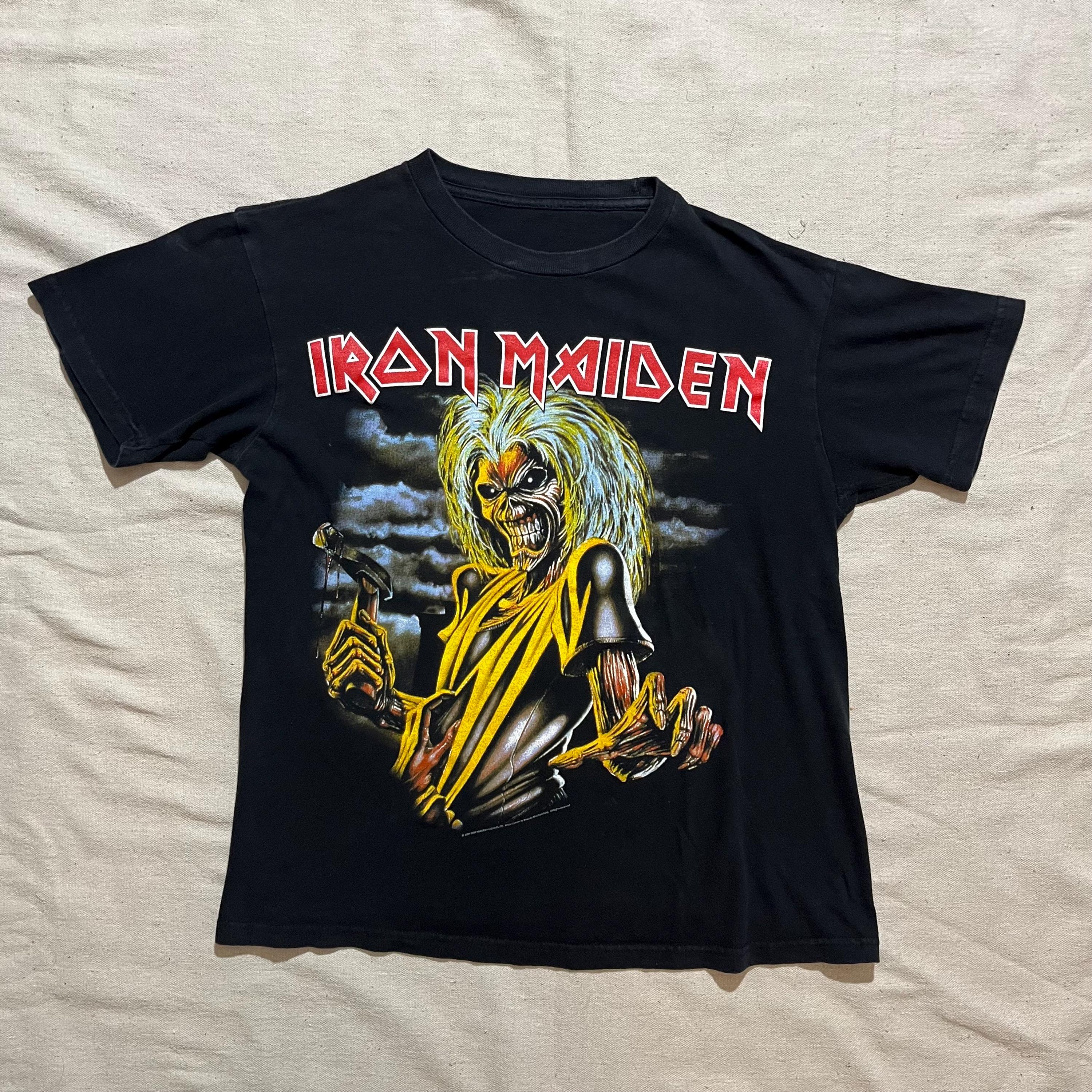 Vintage 00s Y2K Iron Maiden Eddie Metal Rock Band Graphic T-shirt