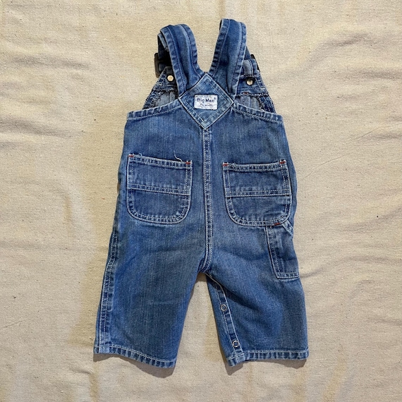 Vintage Big Mac Denim Overalls - 70s/80s Baby/toddler Size 12