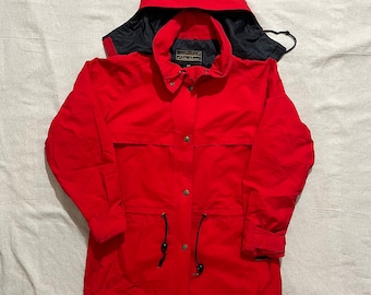 Vintage 90er Jahre Eddie Bauer Gore-Tex Parka Jacke Small