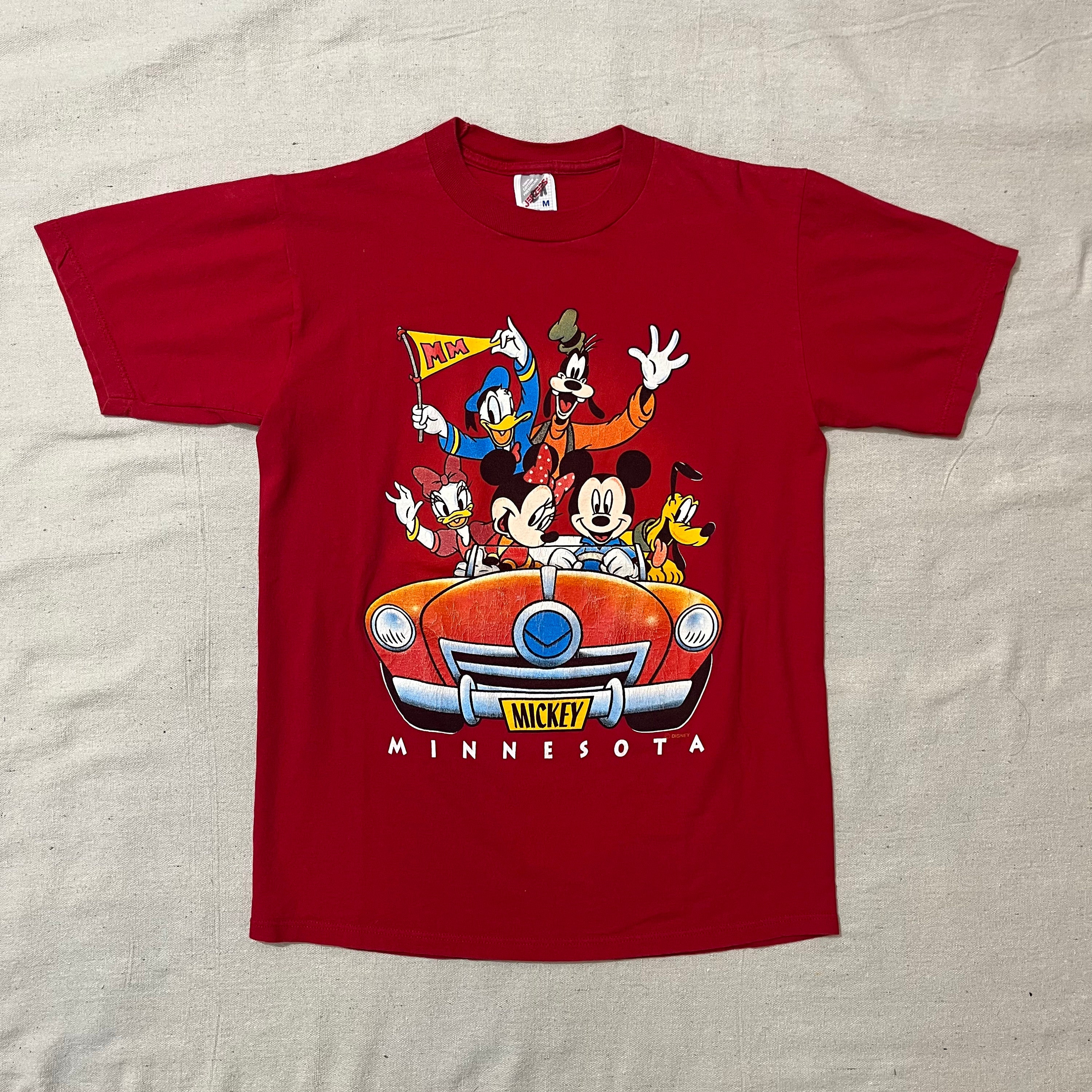 Vintage 90s Disney Mickey and Friends Minnesota Graphic T-shirt
