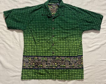 Vintage 90s Faded Glory Striped Polo Shirt Medium/large - Etsy