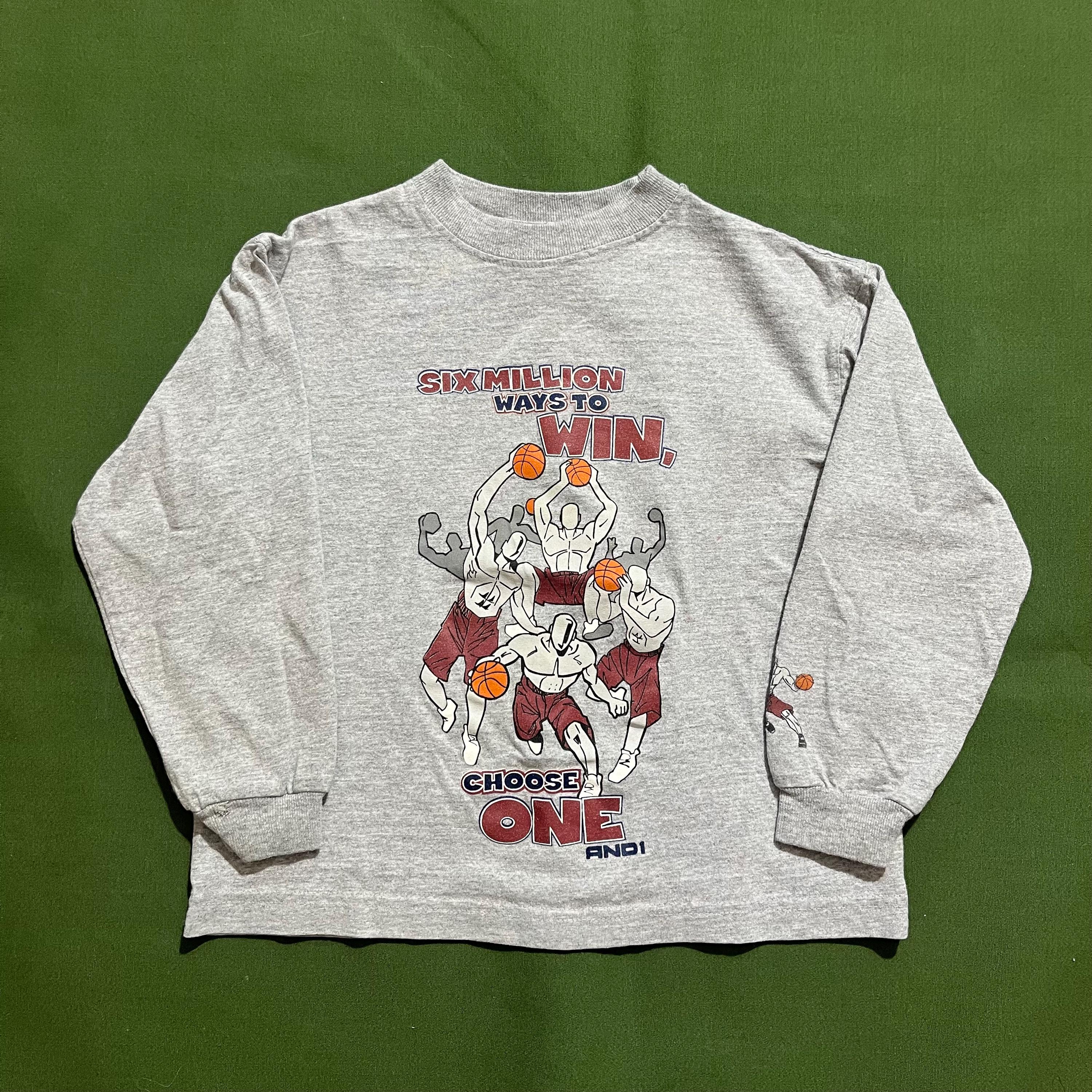 Vintage Y2K And1 Basketball Graphic Longsleeve T-shirt - Etsy