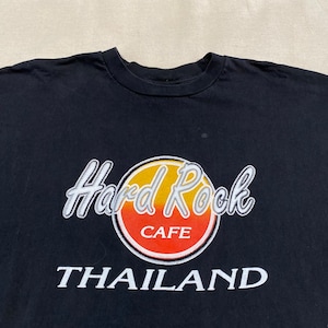 Vintage 90s Hard Rock Cafe Thailand Travel Tourist Souvenir Graphic TShirt 2XL