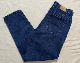 Vintage 80s 90s Lee Denim Jeans Blue Size 28