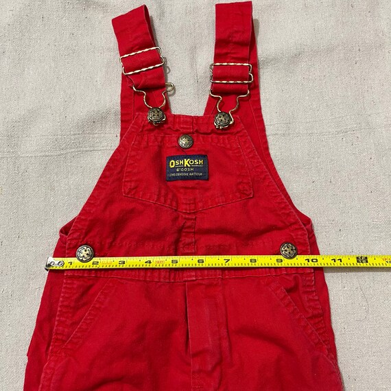 Vintage 80s Kids/Toddler Oshkosh B’Gosh Overalls … - image 3