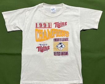 ヴィンテージ 90年代 ミネソタ ツインズ グラフィック Tシャツ：ユース