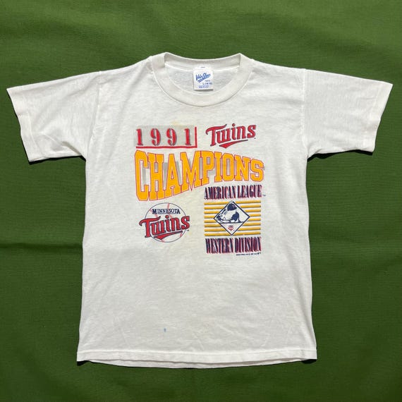 ヴィンテージ 90年代 ミネソタ ツインズ グラフィック Tシャツ：ユース