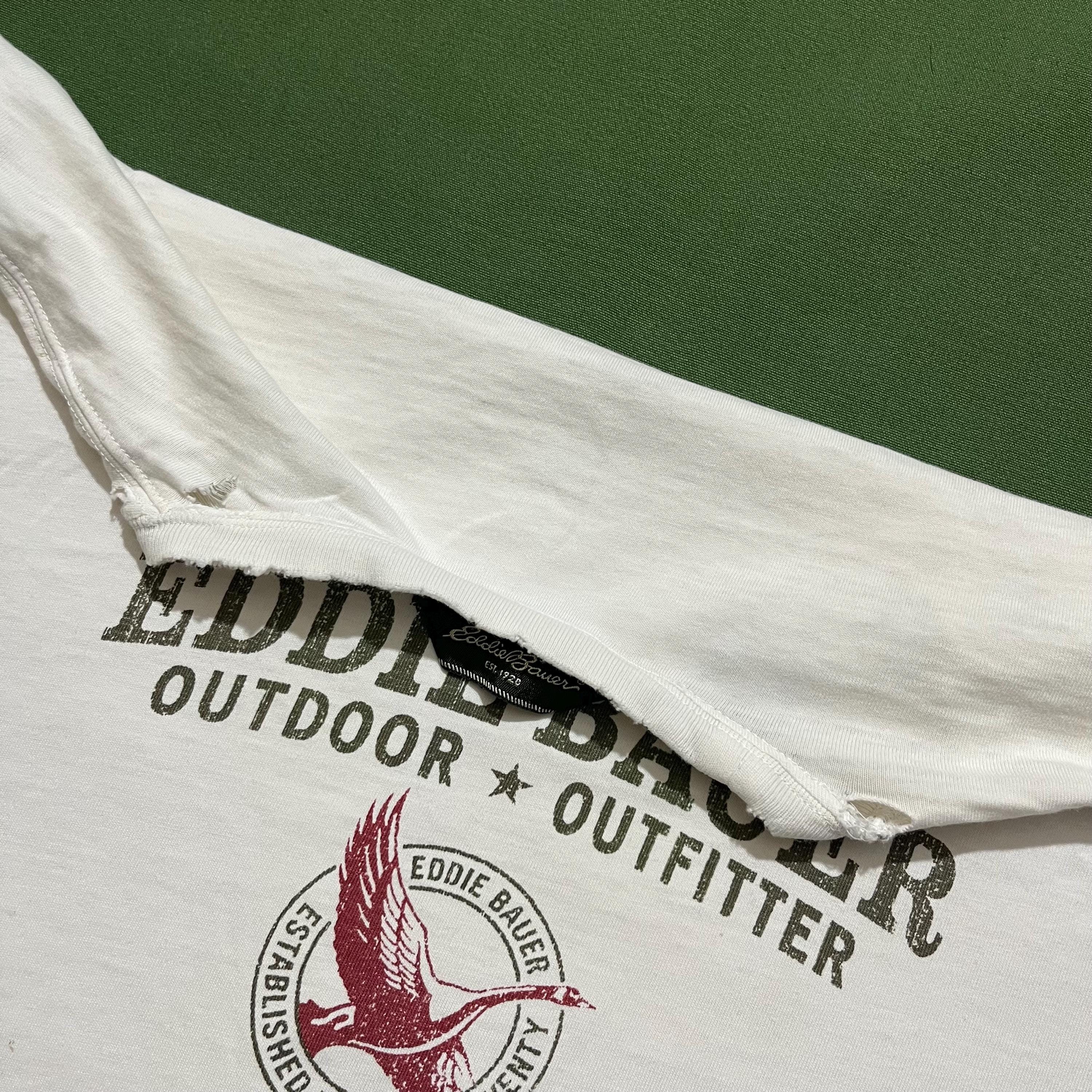 Vintage 00s Y2K Eddie Bauer Outdoor Outfitters Graphic T-shirt 