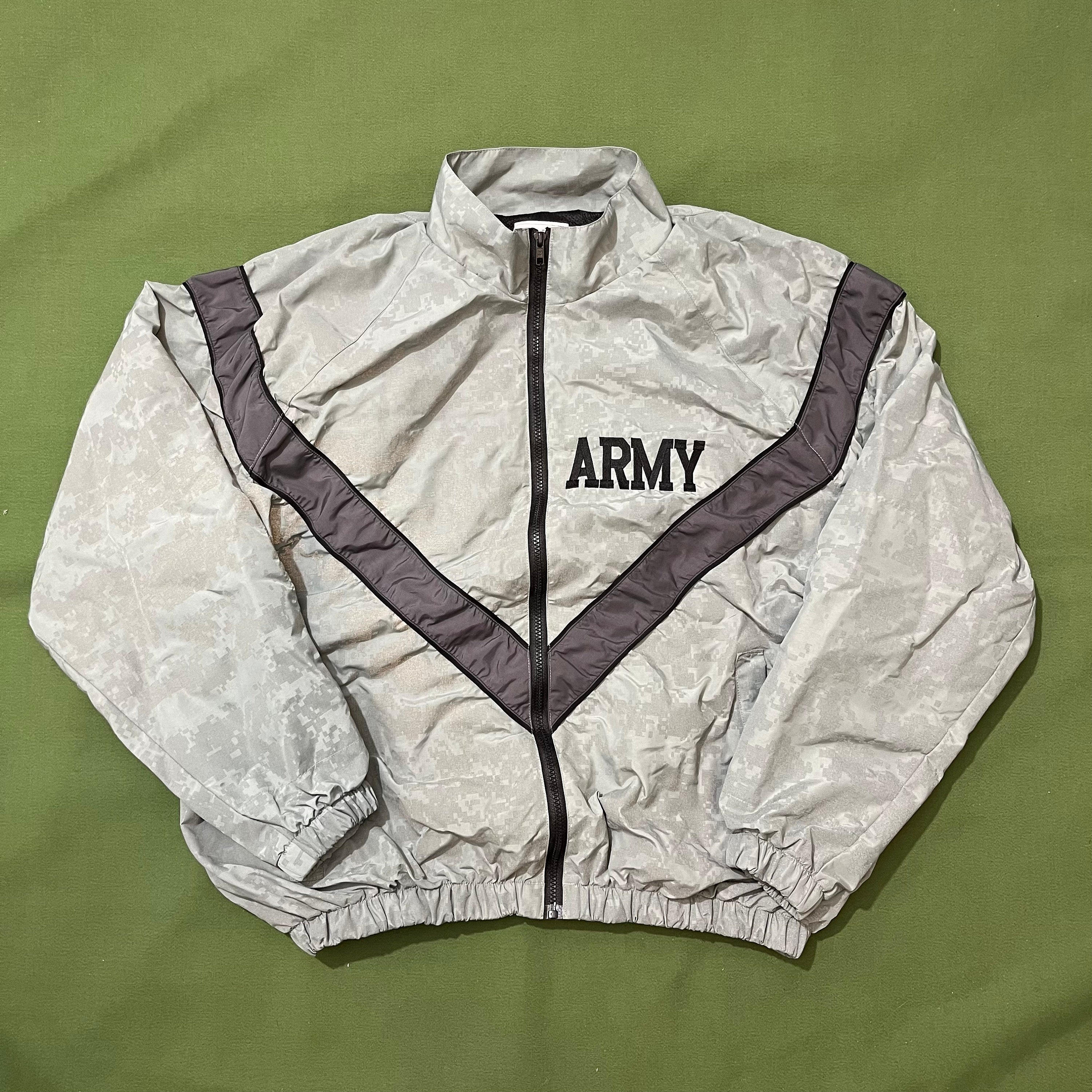 Vintage 00s Y2K US Army Military Metallic Windbreaker Jacket Large - Etsy Vintage 00s Y2K US Army Military Metallic Windbreaker Jacket Large - Etsy