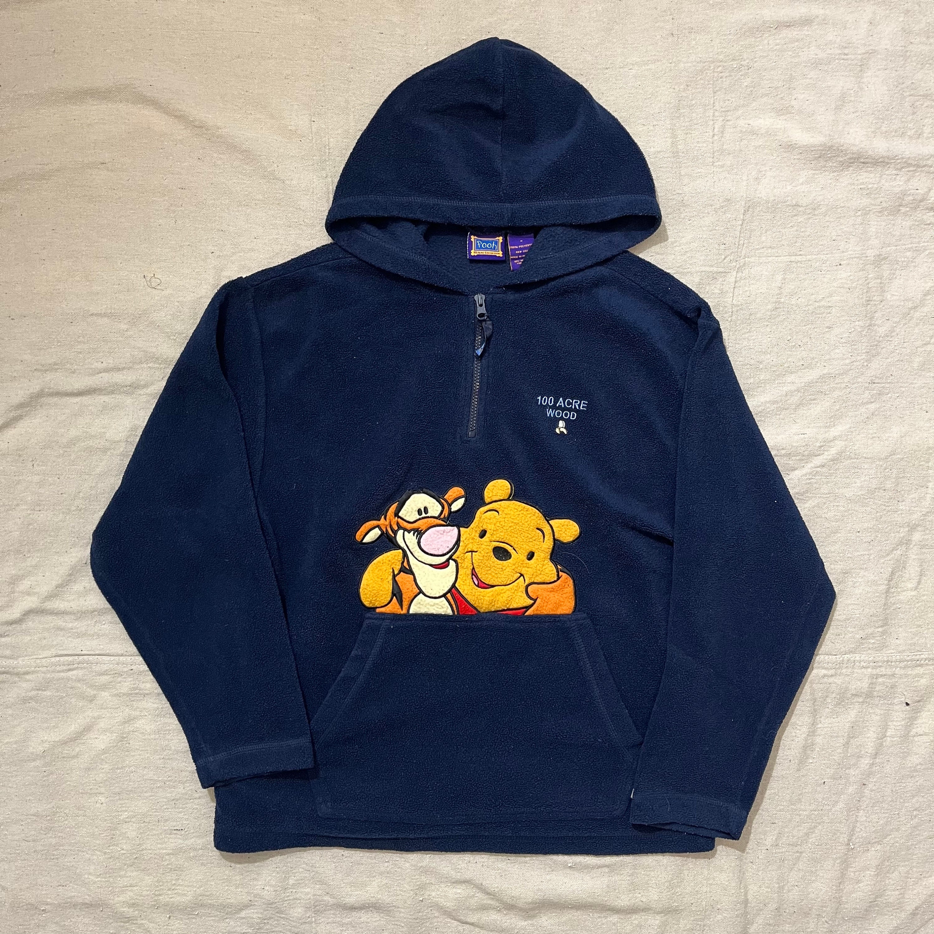 Vintage 00s Disney Winnie the Pooh Fleece Sweater Small Etsy