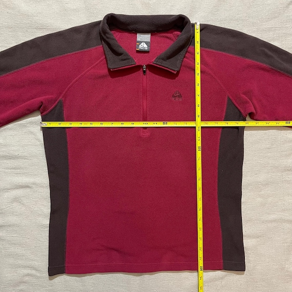 NIKE ACG 90s 00s Y2K fleece jacket green Vintage Y2K Nike ACG fleece in black - XL | St Cyr Vintage