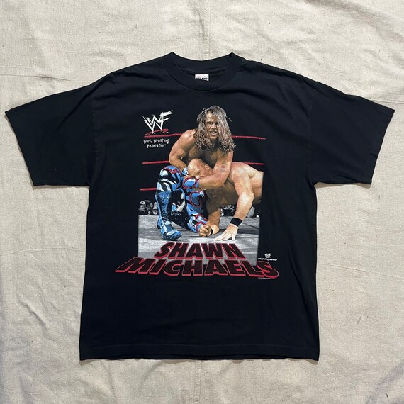 Vintage 90s WWF Shawn Michaels Tshirt XL Etsy UK