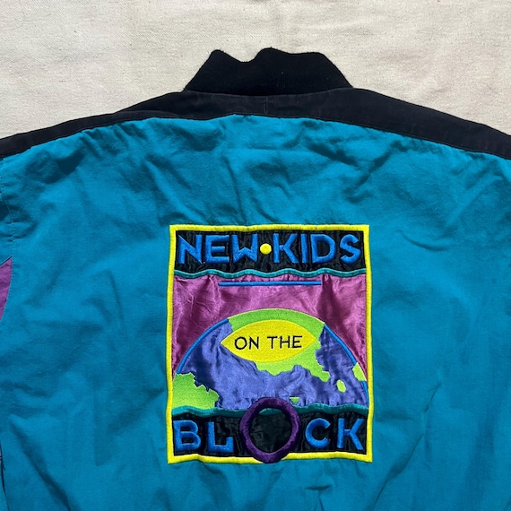 Vintage 90s New Kids on the Block Jacket: Magic Summer Tour