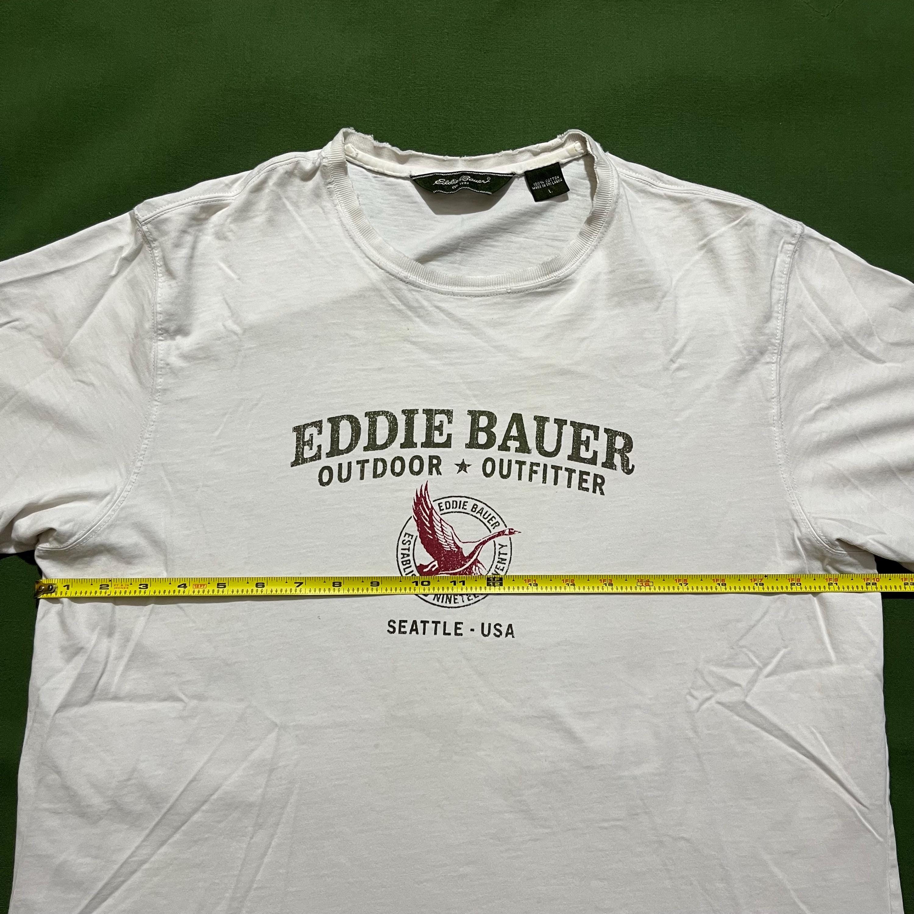 Vintage 00s Y2K Eddie Bauer Outdoor Outfitters Graphic T-shirt 