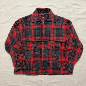 60'sビンテージ古着！アメリカ製 Johnson WOOLEN MILLS, 60年代 60s ジョンソンウーレンミルズ ウール ツイード グリーン