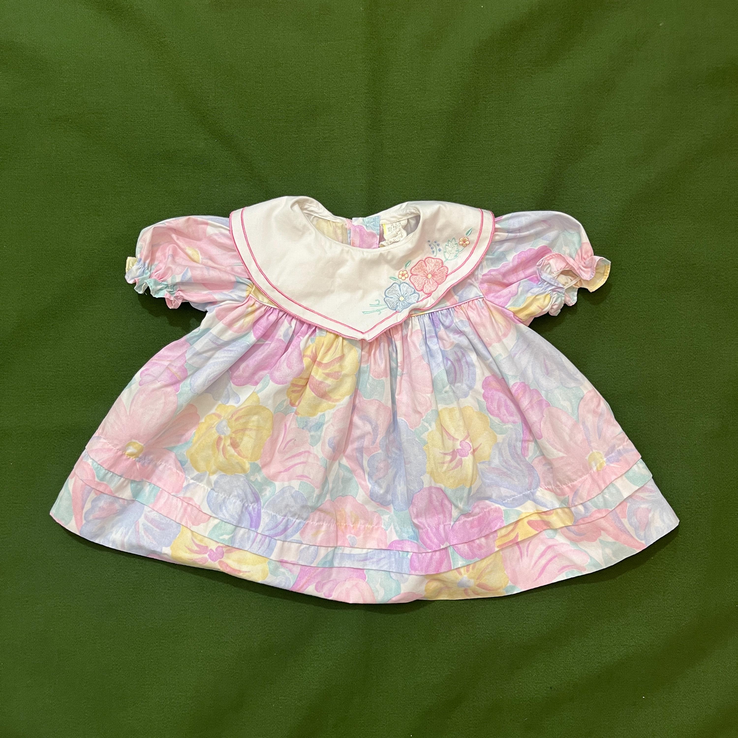 Vintage 80s Pink Baby Clothes - Etsy