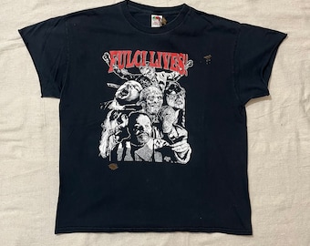 Vintage Fulci Lives Zombie Horror Movie Graphic T-shirt (XL) - Etsy