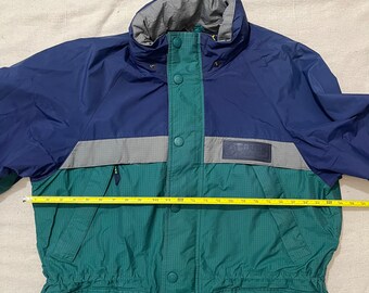 Vintage 90s Goretex Eddie Bauer Ebtek Parka Jacket Blue Vintage 90s Goretex Eddie Bauer Ebtek Parka Jacket Blue