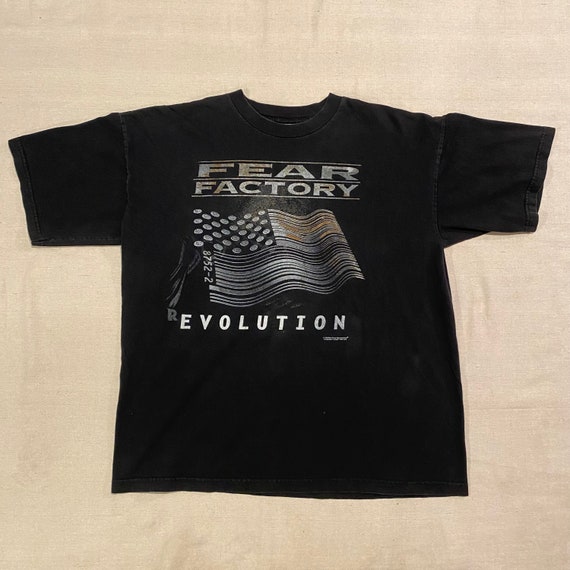Vintage 1997 Fear Factory T Shirt - Etsy 日本