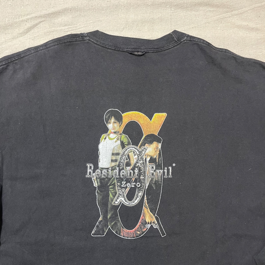 バイオハザード Tシャツ ゲーム カプコン CAPCOM ホラー ビンテージ RESIDENT EVIL OUTBREAK バイオハザード カプコン