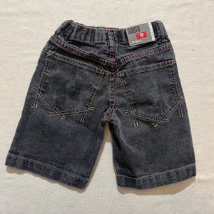 Jorts Y2k Black - Etsy