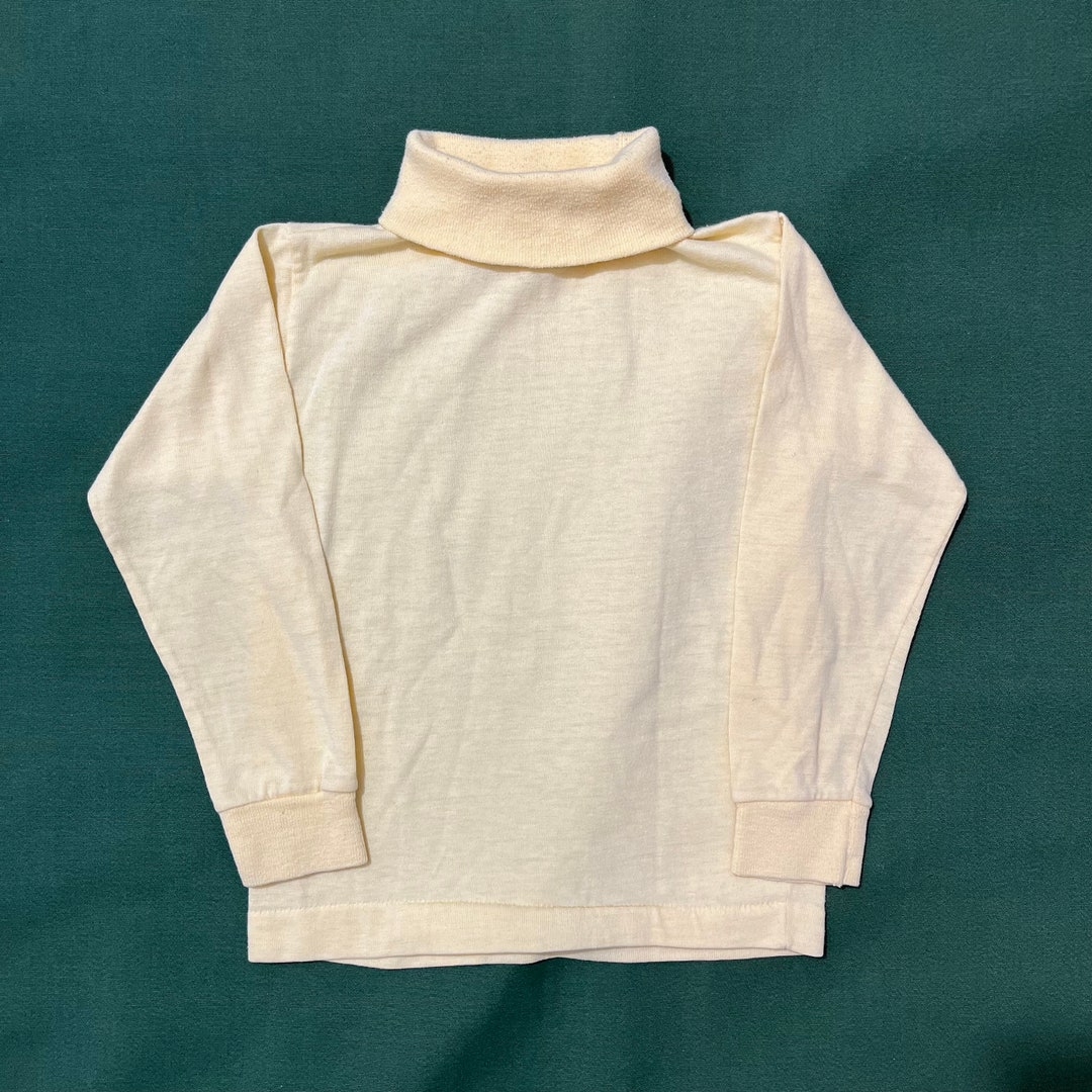 Vintage 90er Jahre Donmoor Rollkragenpullover Kinder/Jugendlich