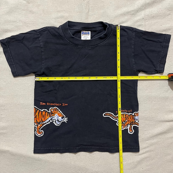 Vintage Y2K San Francisco Zoo Tiger Graphic T-shirt (size 6-8) - Etsy