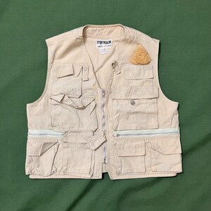 円高還元 Vintage 80s/90s Sportacular Essential Fishing Vest Medium - Etsy トップス