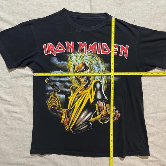 Vintage 00s Y2K Iron Maiden Eddie Metal Rock Band Graphic T-shirt
