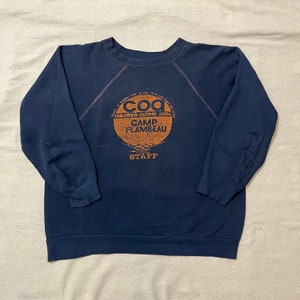 Vintage 60s/70s Camp Flambeau Childrens Outing Association Graphic ...