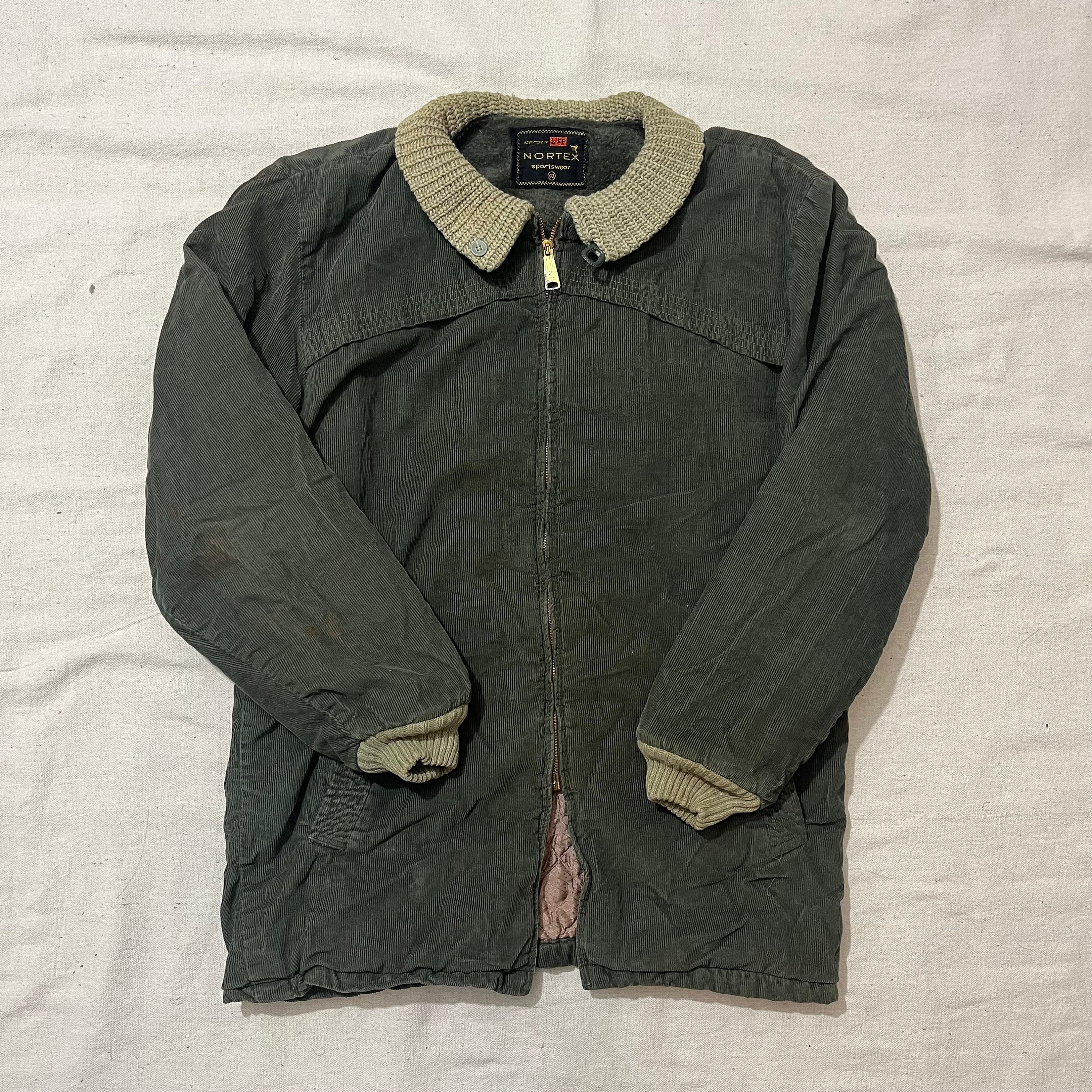 ヴィンテージ 70年代 Vortex Sportswear Ideal ジッパー コーデュロイ 
