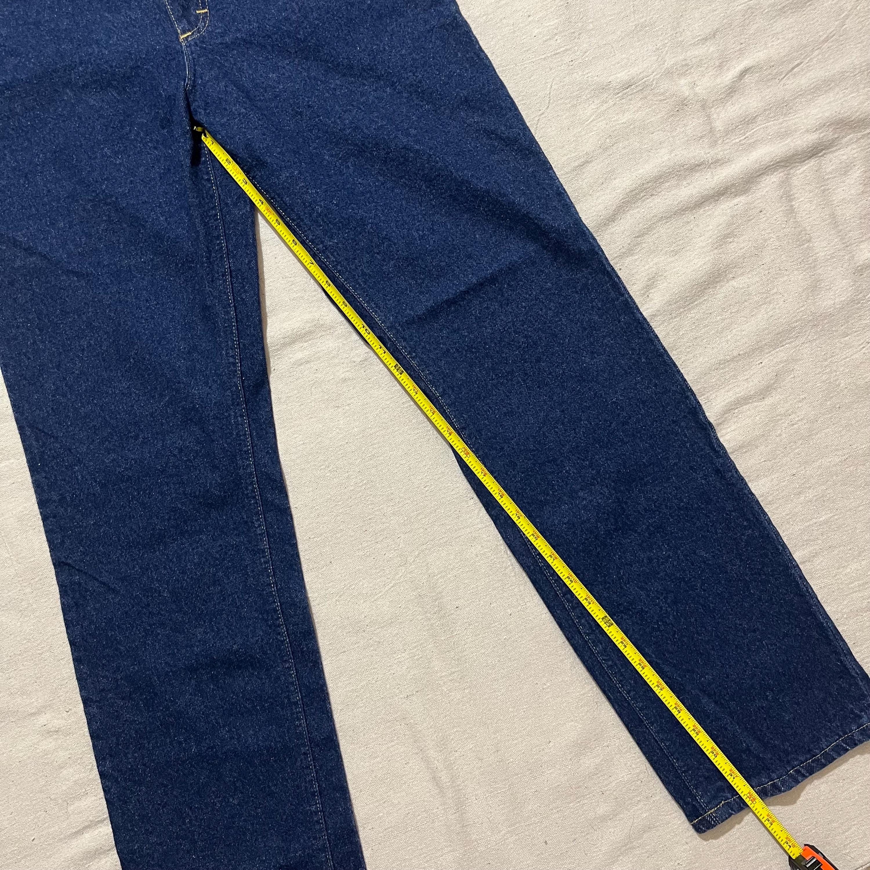 Vintage 80s/90s Lee Denim Jeans Blue Size 35x32 - Etsy