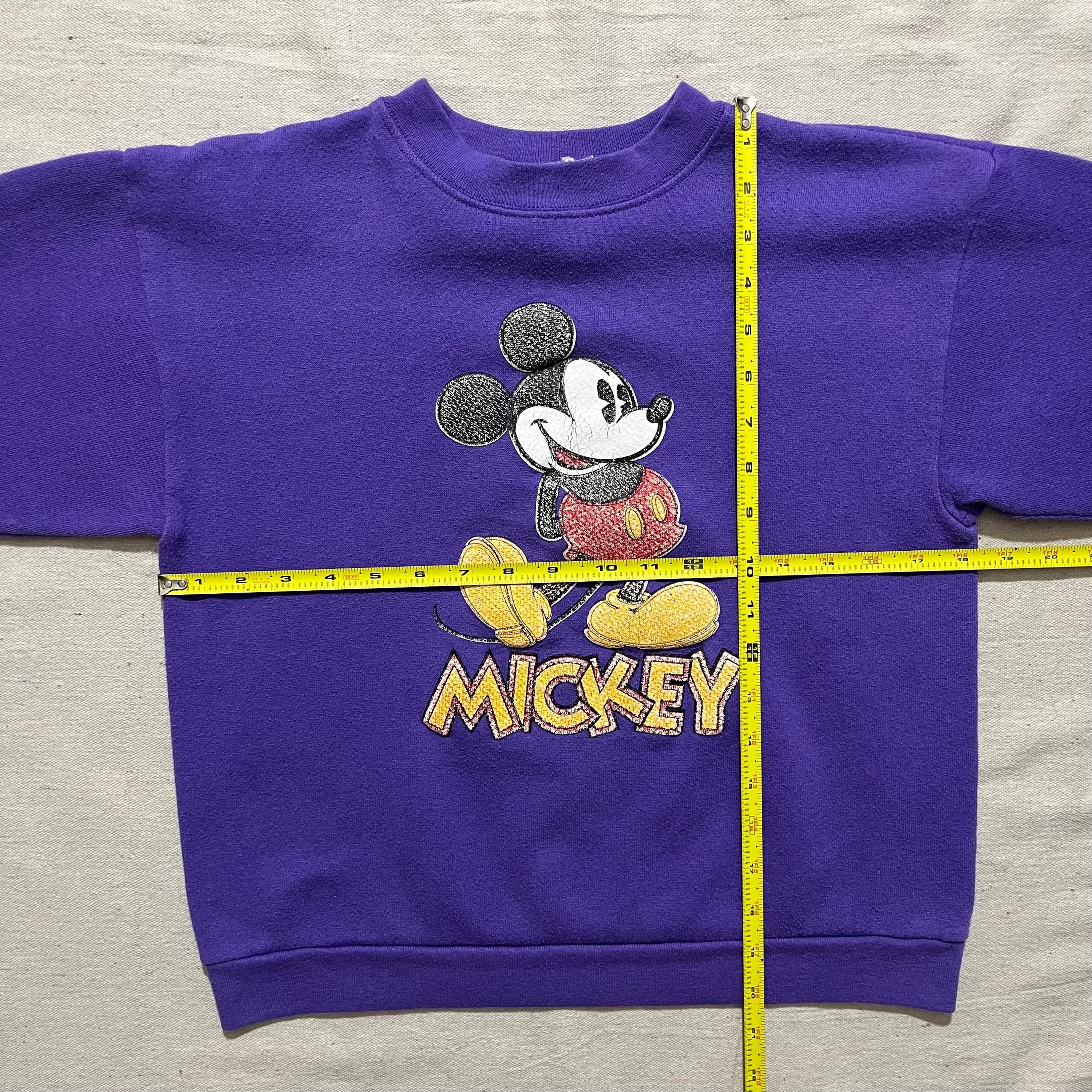 Vintage 90s Kids Youth Disney Mickey Mouse and Co Crewneck 