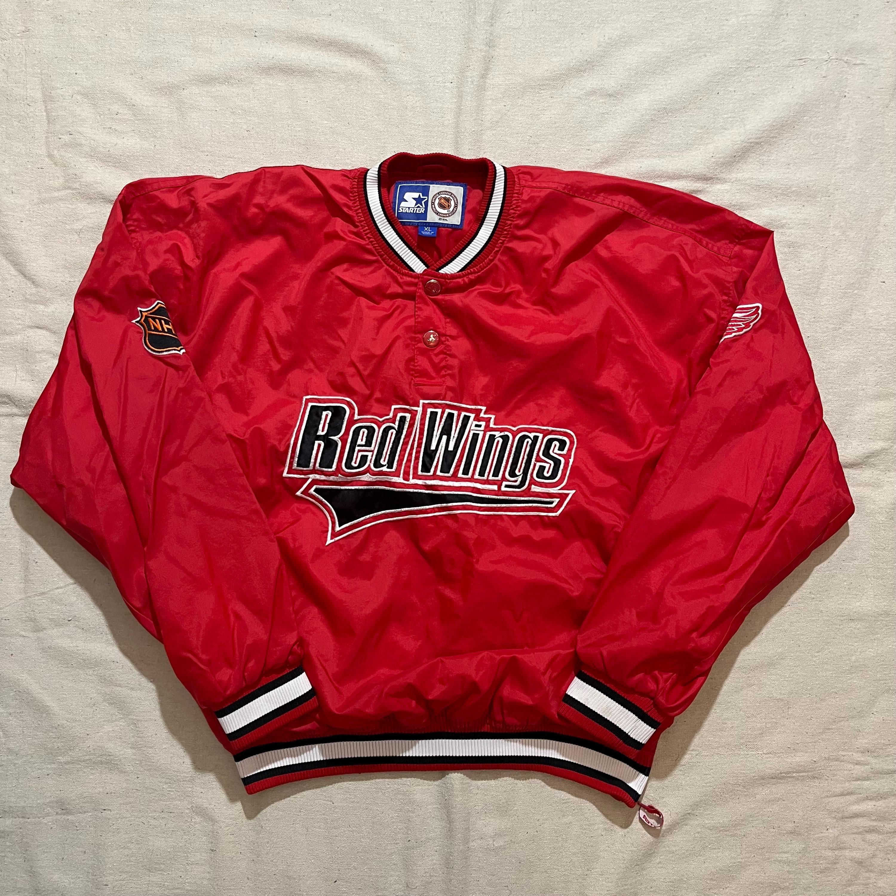 Vintage 90s Starter NHL Detroit Red Wings Hockey Pullover