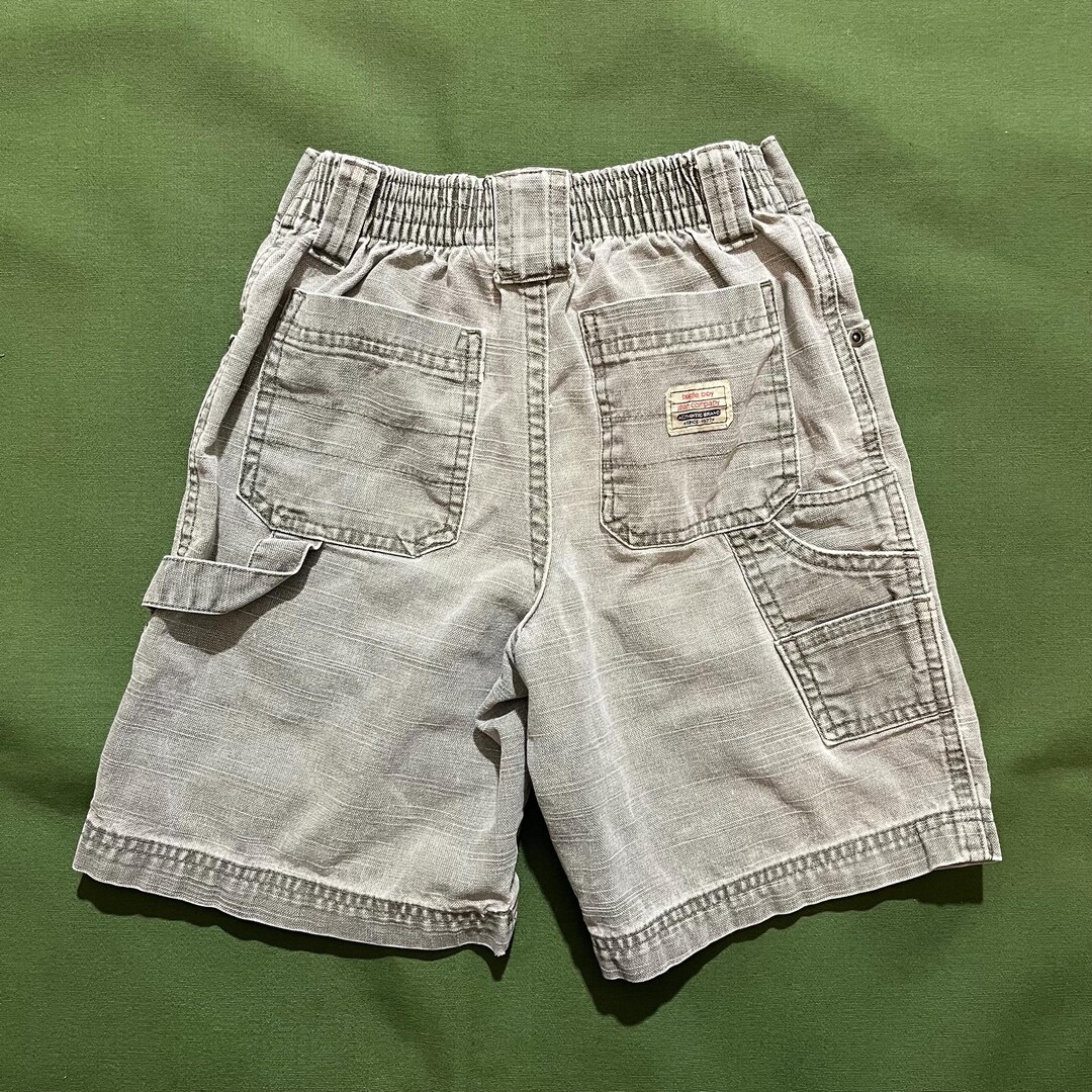 Vintage 00s Y2K Kids Youth Boys Bugle Boy Cargo Shorts Size