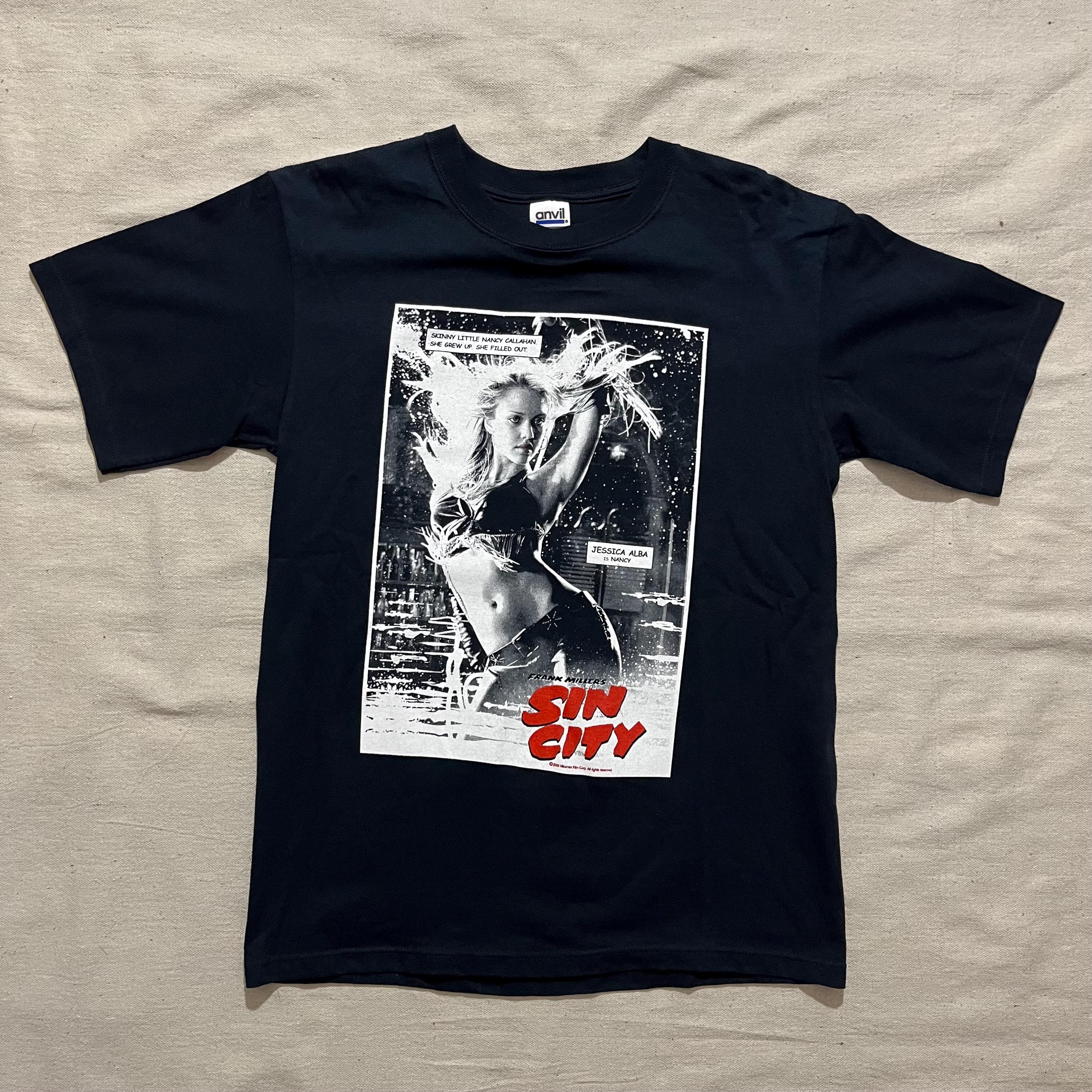 Vintage Y2K Sin City Jessica Alba Movie Promo T-shirt - Etsy