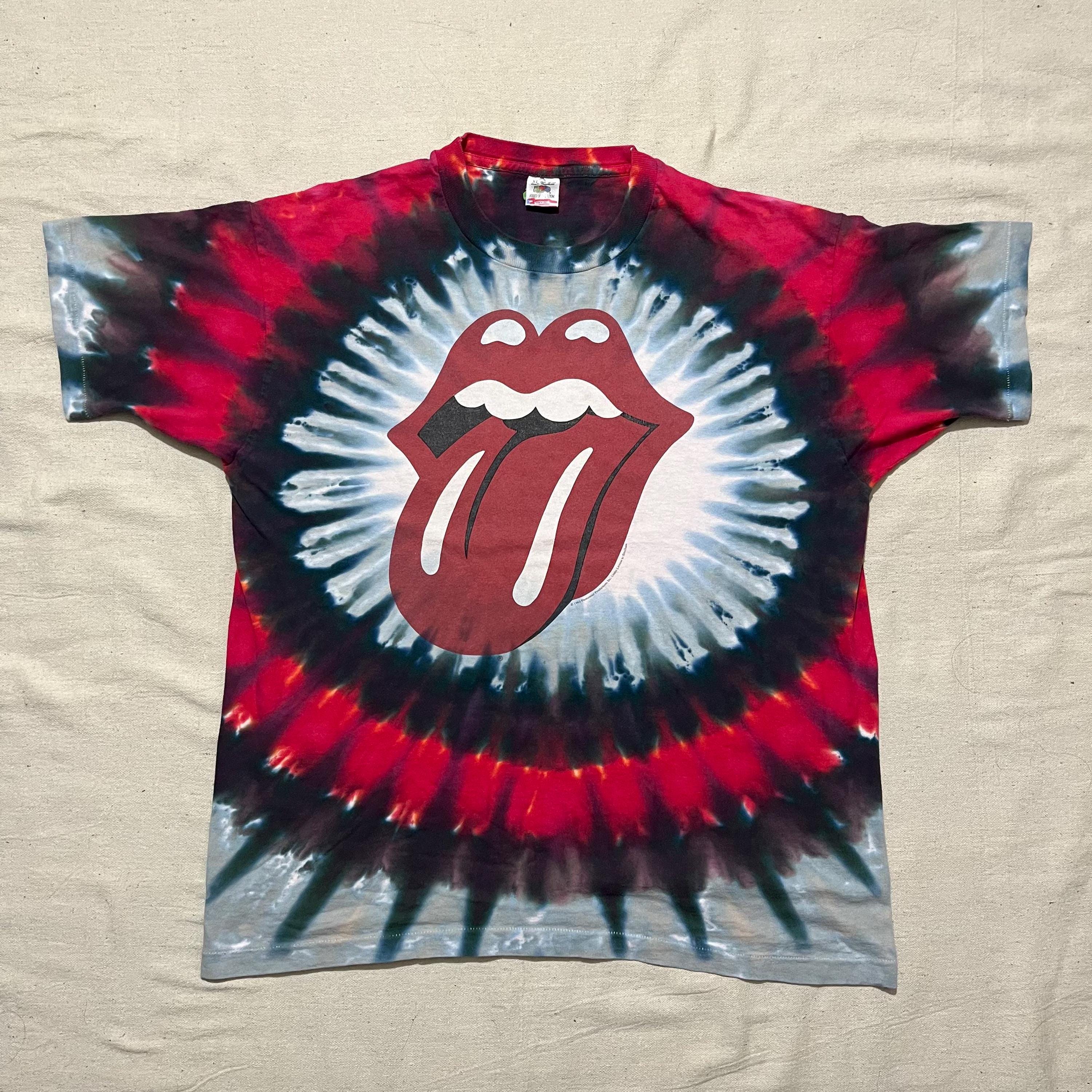 Vintage 90s the Rolling Stones 1994 Voodoo Lounge Tour Tie Dye T