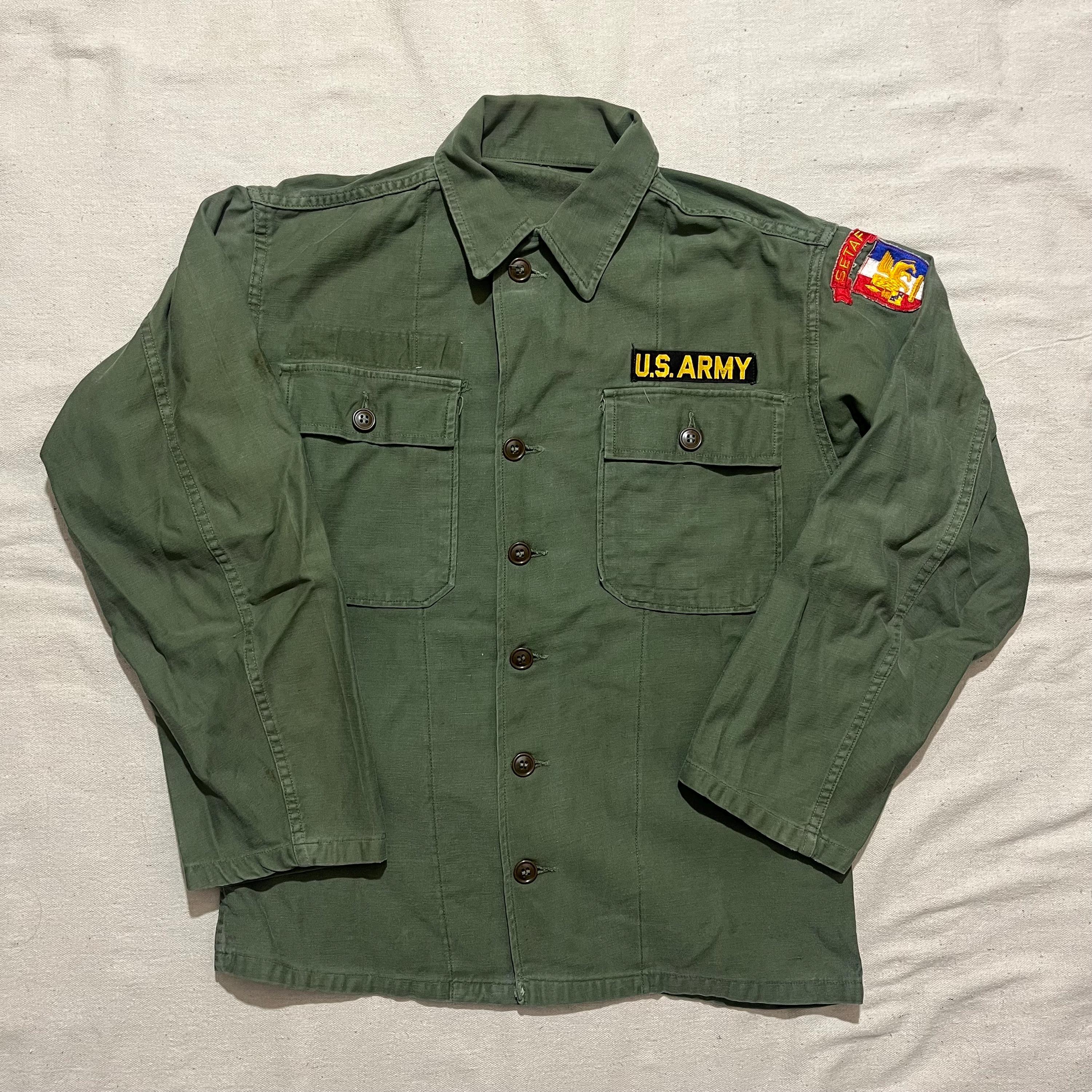 Vintage US Army OG 107 Fatigue Shirt - Olive Green - Size S/M - Etsy