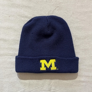 Gorro Nike vintage de los años 90, color azul, de los Wolverines de la Universidad de Michigan