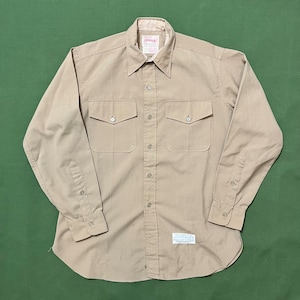 Vintage 80s/90s USMC Military Creighton Button Down Shirt L/XL