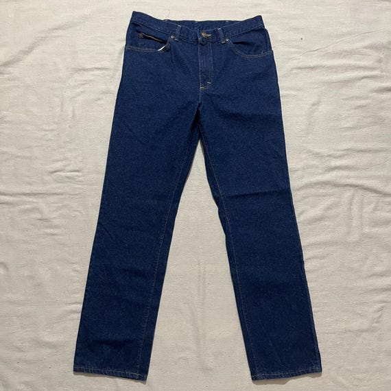 Vintage 80s/90s Lee Denim Jeans Blue Size 35x32 - Etsy