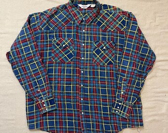 Vintage 1930s SWEET-ORR Boy Scouts Button-up Shirt ~ Size 16 (M to