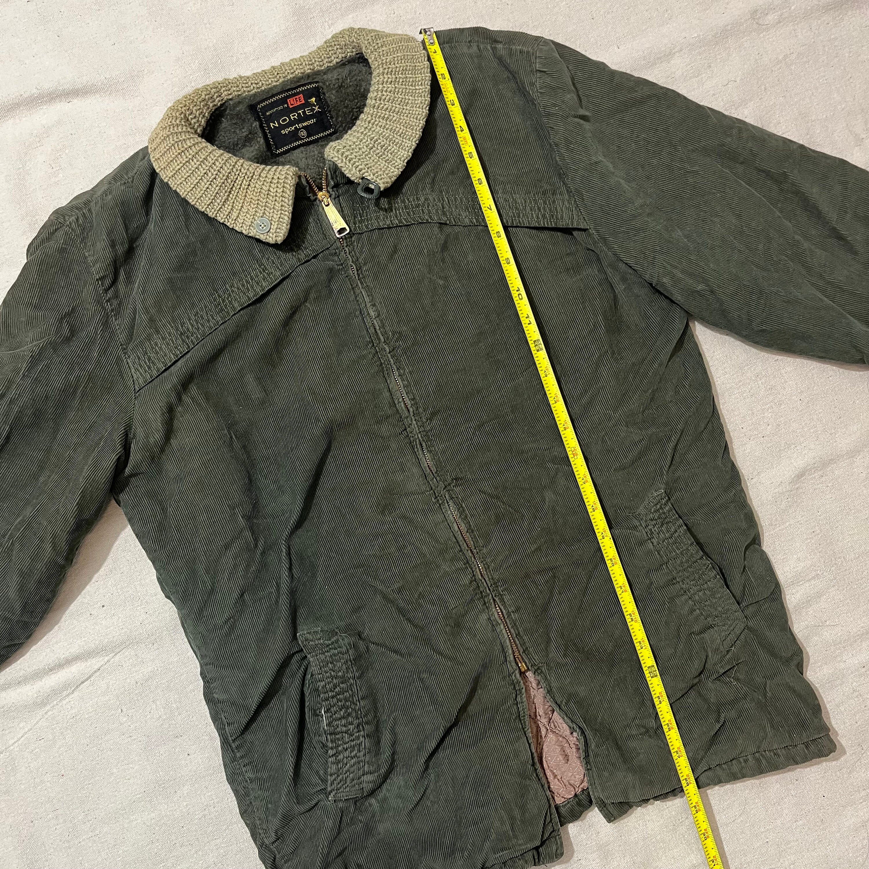 ヴィンテージ 70年代 Vortex Sportswear Ideal ジッパー コーデュロイ 