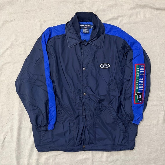 Vintage 90s Polo Sport Ralph Lauren Pepsi Stadium… - image 1