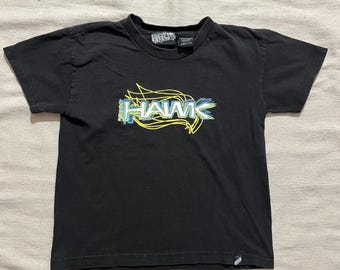 Vintage 00s Y2K Kids Youth Tony Hawk Bird Skate Skateboarding