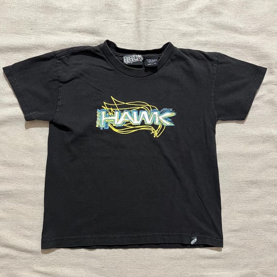 Tony Hawk 90s スケート Tシャツ L ネイビー Vintage 00s Y2K Kids Youth Tony Hawk Bird Skate Skateboarding